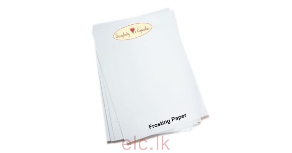 Frosting papers