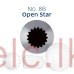 Nozzle - 8B LOYAL Open Star LARGE S/S  