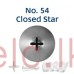 LOYAL CLOSED STAR STANDERD S/S Nozzle - 54