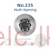LOYAL Multi Opening standard S/S Nozzle - 235