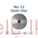 LOYAL Open Star Standard S/S Nozzle - 13 