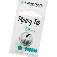 Sugar Crafty Petal Nozzle Tip No - 59 Sugar Crafty Petal Nozzle Tip No - 59