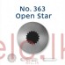 LOYAL Open Star Standard S/S Nozzle - 363