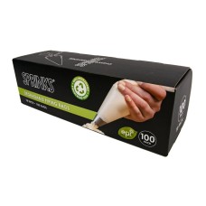 Sprinks Disposable Piping bags 18 inch Degradable - White