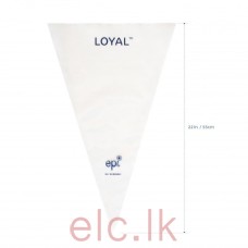 Loyal Disposable Piping bags 22 inch Biodegradable - WHITE 