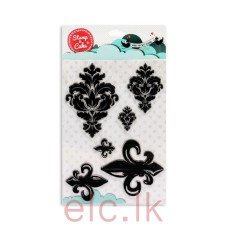 Stamp Sheet - Damask & Fleur 