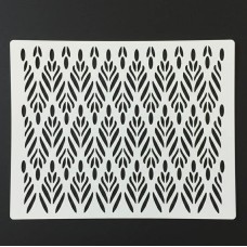 CAKE STENCILS - Tall Wheat Head