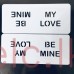 Stencil Set - Be Mine and My Love