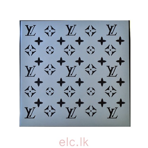 Cake decorating supplies Dubai - Louis Vuitton stencil - 24 x 17 cm AED  90.00 Order here