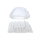Disposable Chef Caps White 