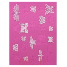 Cake Lace Mat - BEAUTIFUL BUTTERFLIES