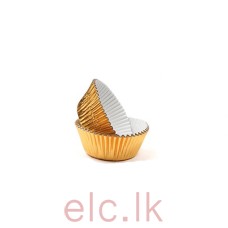 Cupcake Liners x 11 - Foil Gold (360 Size)
