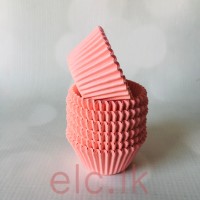 Mini CUPCAKE LINERS X 19 - HGP BABY PINK  (398 Size)