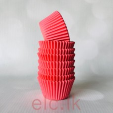 Mini CUPCAKE LINERS X 19 - HGP Lolly Pink (398 Size)