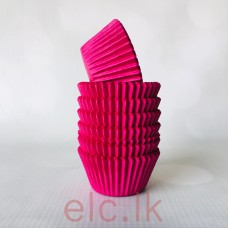 Mini CUPCAKE LINERS X 15 - HGP MAGENTA (398 Size)