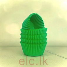 CUPCAKE LINERS X 15 - HGP Green (408 Size)