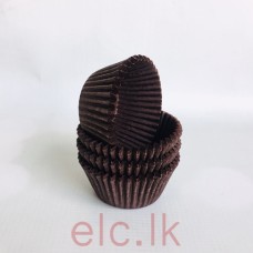 CUPCAKE LINERS X 15 - HGP Brown (408 Size)