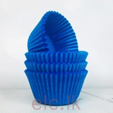 CUPCAKE LINERS X 15 - HGP Solid Blue (550 Size)