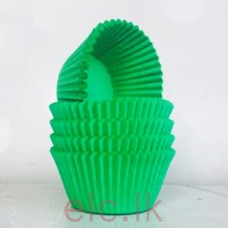 CUPCAKE LINERS X 15 - HGP Green (550 Size)