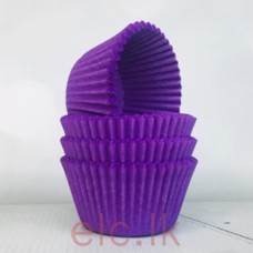 CUPCAKE LINERS X 15 - HGP Purple (550 Size)