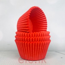 Cupcake Liners x 15 - HGP Solid Red (550 Size)