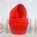 Cupcake Liners x 15 - HGP Solid Red (550 Size)