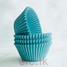CUPCAKE LINERS X 15 - HGP PASTEL BLUE (550 Size)