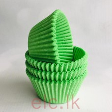  CUPCAKE LINERS X 15 - HGP Light Green (550 Size)
