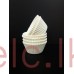 Cupcake Liners x 17 - WHITE HGP (360 Size)