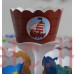 Party Cupcake Wrappers x 12 - PIRATE SHIP