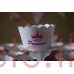 Party Cupcake Wrappers x 12 - PRINCESS TIARA