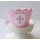 Party Cupcake Wrappers x 12 - HOLY CROSS PINK