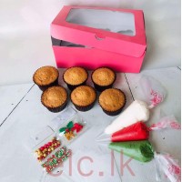 DIY Xmas Cupcake Kit - Basic 