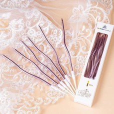 Metallic Magenta Colors WIGGLE Candle 14.5cm