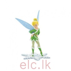 CAKE TOPPER FIGURE, Disney TINKERBELL Winter Fairy 10cm