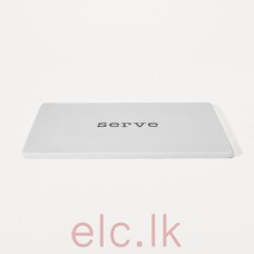 Ceramic Serving Board White Raised Rim - SERVE 20.8cm x 31.2cm