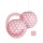 LANTERN - 30cm PINK POLKA DOTS x 1