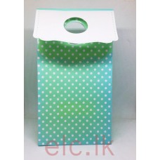 PARTY BAGS - PACK OF 6 / GREEN DOT