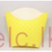 PARTY BAGS - Dotty Treat Box x 6 YELLOW