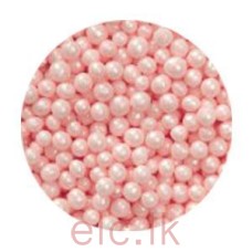 SUGAR PEARLS - 4mm ROSA PEARL (20g)