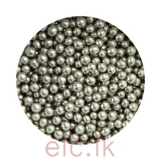 SUGAR PEARLS - 4mm SILVER (20g)