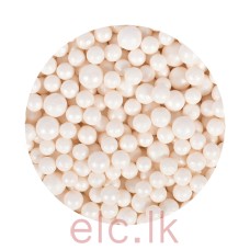 New ELC Sugar Pearls - 3-5mm Pearlised White (20g)
