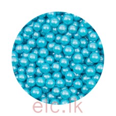 SUGAR PEARLS - 4mm BLUE PEARL (20g)