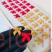 BOWS Red or Gold Colors Edible