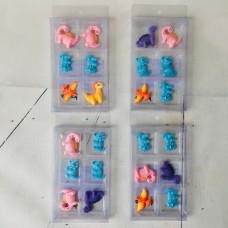 Sugar Decoration Shapes Dinosaurs Pack of 6 Sugar Decoration Shapes Dinosaurs Pack of 6