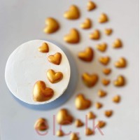 VALENTINE EMBOSSER HEART 3D - GOLD