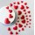 VALENTINE EMBOSSER HEART 3D - RED