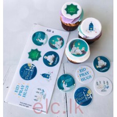 EDIBLE WAFER TOPPERS SET - EID 4