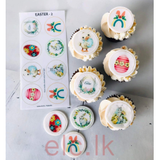 EDIBLE WAFER TOPPERS SET - EASTER 2