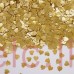 Edible Glitter Flakes - HEARTS GOLD